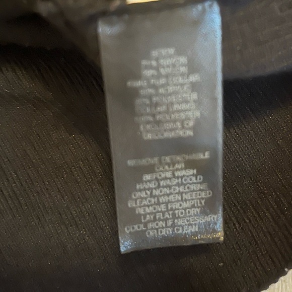 White House Black Market Faux Fur Collar Cardigan - Picture 3 of 9